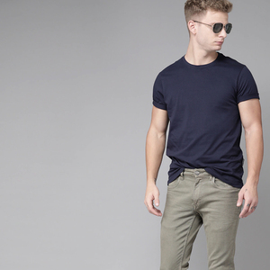 T-shirt décontracté à manches courtes et col rond pour hommes, multicolore, à la mode, nouvelle collection été 2021 - Product Image 5