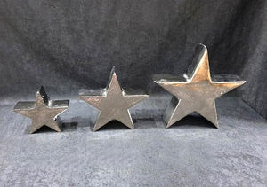 Tendance Vente Chaude Décor De Table pour La Maison Hôtel Bureau Accessoires Décoratifs De Bureau En Métal Plaqué Argent Accessoires De Décoration - Product Image 3