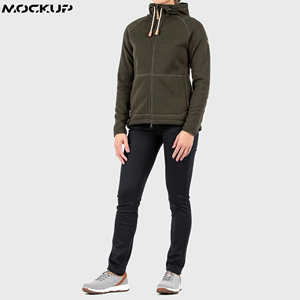 Sudadera con capucha de mezcla de algodón para hombre al por mayor, diseño único con color sólido, al mejor precio, forro polar ligero básico para el invierno - Product Image 4