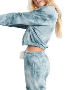 Custom Sublimation Women's Tracksuit Set Full Print <b>Hoodie</b> and Jogger Sportswear Fashion Gym Wear - Product Image 6