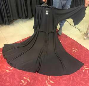 Abaya bordado transpirable de alta calidad para musulmanes, últimos diseños, ropa y accesorios tradicionales pakistaníes - Product Image 2