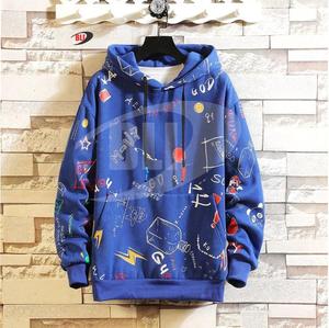 Sweat-shirts à capuche entièrement imprimés par sublimation, nouveau design 2026, meilleure qualité, 100% polyester, designs personnalisés pour hommes - Product Image 5