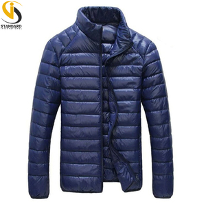 Chaquetas de nube de Color sólido a la moda para hombre, transpirables, con cuello levantado, cálidas y gruesas, ropa para exteriores, Unisex, nueva condición larga - Product Image 4