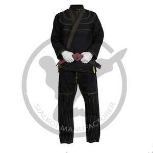 Logo personalizado de alta calidad Jiu Jitsu Gi / BJJ Kimono Sets / 100% algodón 360g Unisex Adulto Artes Marciales Uniforme - Product Image 1