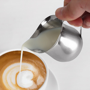 Pichet à café en acier inoxydable en forme de cloche, pour espresso, crème, <span class=keywords><strong>lait</strong></span>, pour barista, <span class=keywords><strong>cappuccino</strong></span>, espresso - Product Image 4