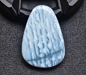 Owyhee-cabujón de ópalo azul para hacer joyas, joyería de piedras preciosas - Product Image 4