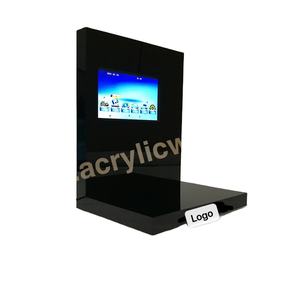 ปรับแต่งอะคริลิหลายเครื่องสำอางแต่งหน้ายืนแสดงที่มีหน้าจอแอลซีดี - Product Image 1