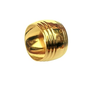 Hammered Silver Colored Napkin Ring - Product Image 3