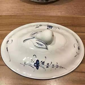 Exquis 2L Grand Blanc En Céramique Florale Soupière Soupe Bol - Product Image 4