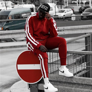 Haute qualité blanc sport survêtement Personnalisé Logo Couple Survêtement - Product Image 5