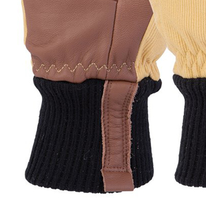 Gants de mitaines en cuir, gants de qualité supérieure, à écran tactile - Product Image 3