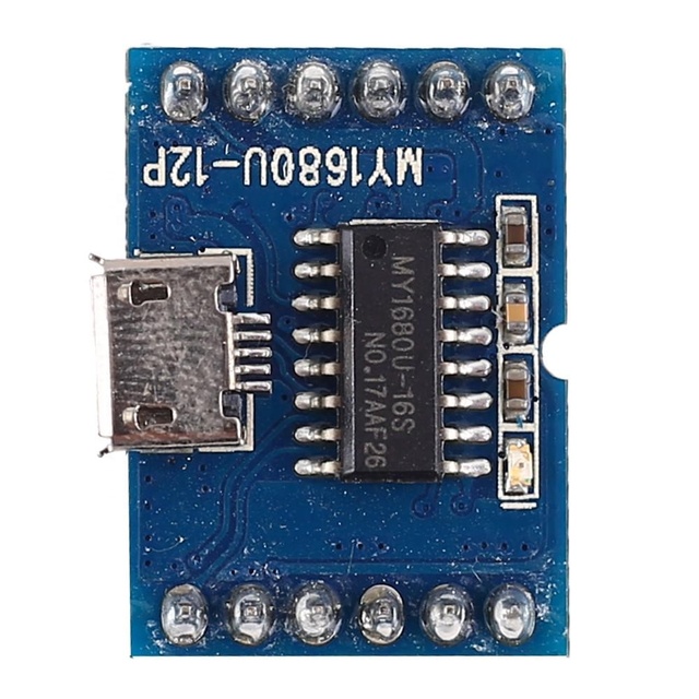 Taidacent MY1680U-12P USB Download FLASH Uart Serial MP3 WAV Music Player Module Voice Audio player Module Music Player Chip