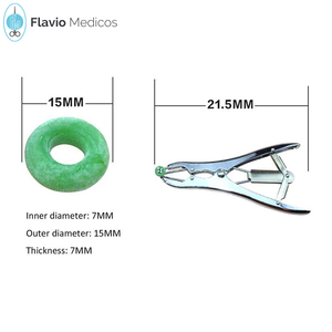 Pince d'accueil pour animaux de compagnie, à queue de mouton, pince à dame sans sang, pince en acier inoxydable - Product Image 5