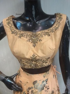 INDIAN DESIGNER <b>LEHENGA</b> <b>CHOLI</b> WITH BEAUTIFUL EMBROIDERY - Product Image 5