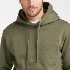 Vente en gros 100% coton pull à capuche pour hommes Style décontracté automne pull anti-rétrécissement bouffée impression col à capuche Offre Spéciale - Product Image 2