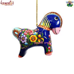 <b>Handmade</b> <b>Paper</b> Mache Christmas Home Decorative Animal Ornaments Christmas Decorations - Product Image 5