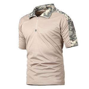 Uniformes de polos pour hommes fabriqués en Chine de haute qualité Nouveau design T-shirts en jersey avec motif solide et col polo à panneau imprimé - Product Image 1