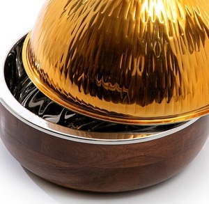 Diseño atractivo Hot Pot Cazuela Olla con tapa de acero inoxidable Home Hotel y restaurante Vajilla Servir Hot Pot - Product Image 2