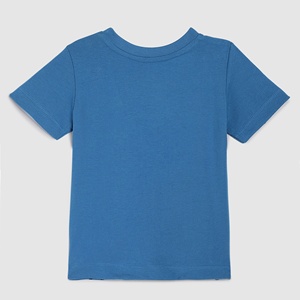 เสื้อยืดถักสำหรับเด็กผ้าฝ้าย100% แขนสั้นพิมพ์ลายออกแบบได้ตามต้องการเป็นมิตรกับสิ่งแวดล้อม - Product Image 3