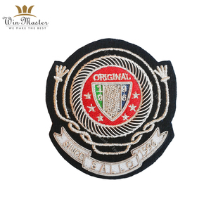 Insignes de blazer d'équipe de cérémonie Pays-Bas capuchon de fil de lingot patchs broderie insigne à la main - Product Image 2