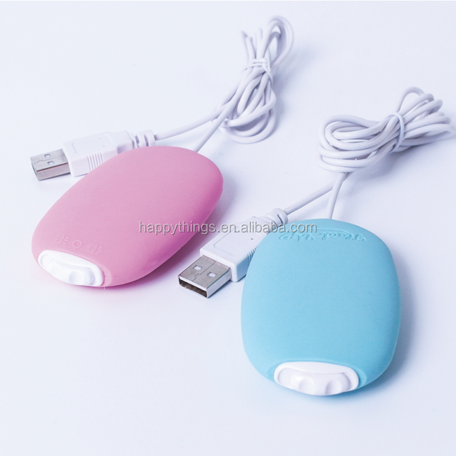 Low Price Novelty Item USB Gadget Gifts USB Heating Pad Silicone Soft Touch Hand Warmer