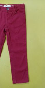 Pantalones Casuales de Algodón Chino para Adolescentes, Marca Original Overrun Apparel, Color Sólido, con Bolsillos, Lote de Stock de Bangladesh - Product Image 3