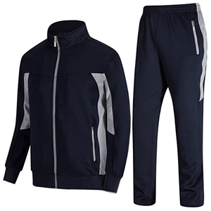 Ropa de entrenamiento de alta calidad para hombre superventas, elegantes chándales deportivos con cremallera para invierno, ropa deportiva única y elegante para - Product Image 1