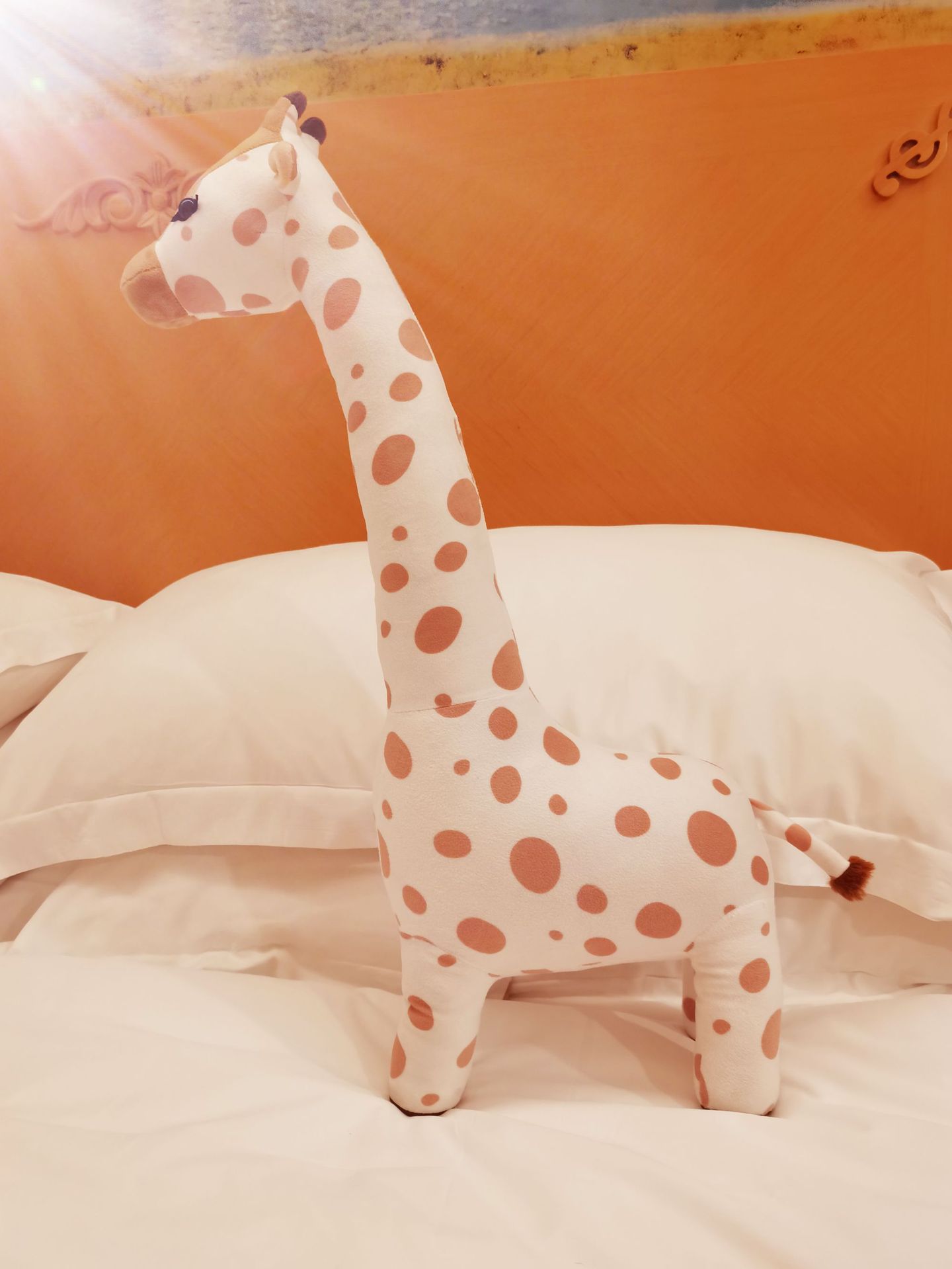 Nordic Style Children's Plush Animal Doll Toy - Giraffe