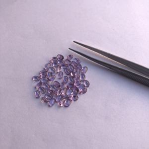 หินอเมทิสต์ธรรมชาติขนาด4มม. 5มม. พลอยทรงวงรีทรงหลวมตัดจากผู้ผลิตในราคาโรงงานตัวแทนจำหน่าย - Product Image 2