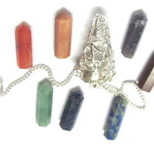 Get Online Chakra Cage Pendulums Silver Plated : Chakra Cage Pendulums Silver Plated for Sale - Product Image 1
