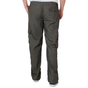 Attractive Color Elasticated Waist Custom Made Cargo Trousers for Men Latest Mens Fashion Cargo Pants with Comfortable Material - Product Image 2