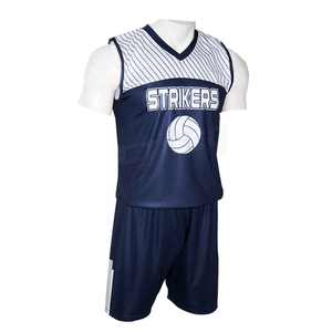 Couleur Pure Plaine hommes Maillot de Volley-Ball Uniforme - Product Image 2