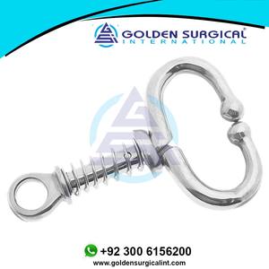 Pince-nez de bulbe à ressort en forme ovale, animaux ot, pinces, instruments médicaux, - Product Image 2