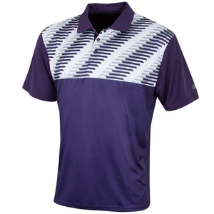 Tissu jersey de golf 100 % coton polyester anti-plis pour hommes, disponible en gros, avec motifs imprimés et brodés, personnalisable pour conception OEM - Product Image 1
