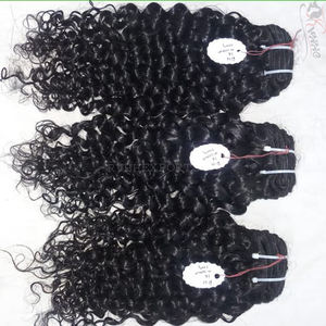Mèches de cheveux indiens naturels vierges 10A — ali queen, perruques de cheveux humains frisés et 100% de qualité supérieure - Product Image 3