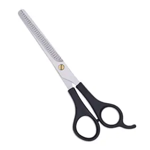 Best Size Stainless Steel Cutting Thinning Shear Kit Pet Straight Dog Grooming Blunt Tip Scissors