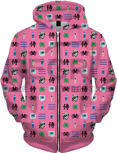 Sudaderas con capucha de heavyweight para hombre y mujer, nuevo diseño personalizado, 100% algodón, sudaderas con cremallera - Product Image 3