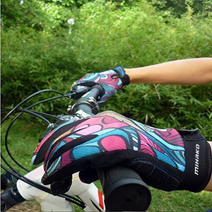 Găng Tay Đi Xe Đạp Chống Trượt Gel Pad Độ Đàn Hồi Tốt Găng Tay Đi Xe Đạp Toàn Ngón Tay Thể Thao Phòng Tập Thể Dục Cưỡi Găng Tay Đua - Product Image 4