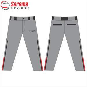 กางเกงเบสบอลสำหรับเยาวชนชุดครอปดีไซน์กำหนดได้เองโลโก้แบบว่างเปล่า - Product Image 3