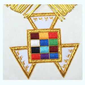 Delantal masónico del Arco Real, pastoral, de barman - Product Image 2