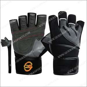 Guantes de entrenamiento ligeros transpirables de medio dedo para interior/exterior para hombres, levantamiento de pesas, gimnasia para mujeres, cuero de silicona - Product Image 3