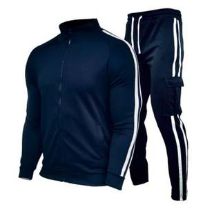 Survêtements pour hommes MIRAJ INTERNATIONAL, survêtements de jogging personnalisés, yoga, sport, entraînement, sweats à capuche courts, pantalons de jogging - polyester/coton - Product Image 1