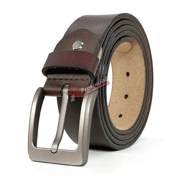 High quality fashion man belt genuine leather belts men casual jeans belt