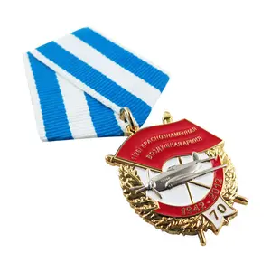 Cordas de fita do award personalizado medals da guerra dos estados unidos