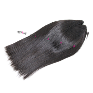 Extensiones de Cabello Humano de Alta Calidad, Extensiones de Cabello Virgen, Cabello Liso, Cutícula Alineada, Color Claro, Teñido, Precios Al por Mayor, 24" - Product Image 4