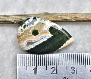 Gemas de jaspe para joyería, cabujones de jaspe de mar de alta calidad con forma personalizada, tamaño de exportación a granel - Product Image 5