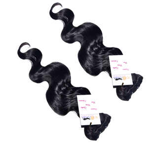 Paquete de cabello brasileño de visón, extensiones de cabello humano ondulado, 100% virgen, Remy, brasileño, venta al por mayor - Product Image 3