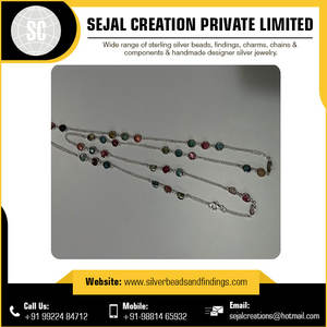 925 <b>Sterling</b> <b>Silver</b> <b>Necklace</b> Set at Lowest Price - Product Image 2