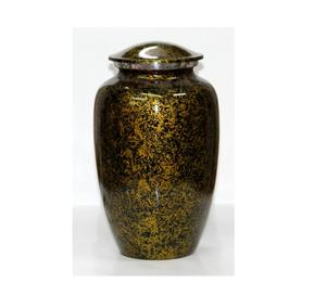 โกศเผาศพอลูมิเนียมสำหรับผู้ใหญ่ผิวเรียบสีเหลืองและสีดำสำหรับอุปกรณ์งานศพ - Product Image 5