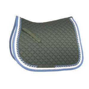 Le Pakistan fabrique des tapis de selle équestres portables de qualité supérieure de dressage personnalisé en gros pour cheval - Product Image 4